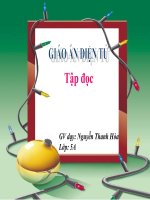 Tuần 4. Những con sếu bằng giấy