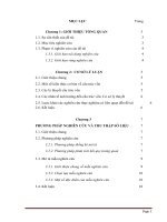 “Phân tích các yếu tố ảnh hưởng đến cấu trúc vốn của các công ty cổ phần niêm yết trên thị trường chứng khoán Việt Nam