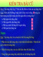 Bài 25. Sự nóng chảy và sự đông đặc (tiếp theo)