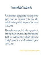 NR 326 Lecture 8  Release and Pre-commercial