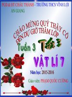 Bài 3. Ứng dụng định luật truyền thẳng của ánh sáng