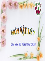 Bài 22. Tác dụng nhiệt và tác dụng phát sáng của dòng điện