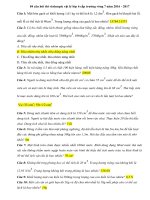 vòng 7 (cấp trường) đề thi violympic vật lý 6 2015-2016