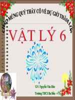 Bài 4. Đo thể tích vật rắn không thấm nước