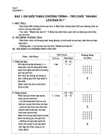 Giáo án thể dục lớp 3 cả năm 1 