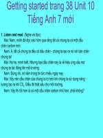 Unit 10. Sources of Energy. Lesson 1. Getting started