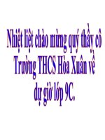 Bài 9. Sụ phụ thuộc của điện trở vào vật liệu làm dây dẫn