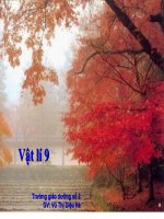 Bài 1. Sự phụ thuộc của cường độ dòng điện vào hiệu điện thế giữa hai đầu dây dẫn