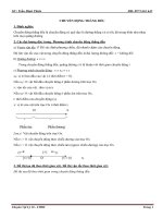 CHUYÊN ĐỀ VẬT LÝ 10