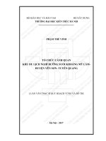 Tổ chức cảnh quan khu du lịch nghỉ dưỡng suối khoáng mỹ lâm   huyện yên sơn, tuyên quang (tt) 