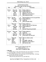 Thiết kế bài dạy lớp 3 tuần 27 