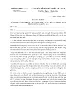 Bài thu hoạch nghị quyết trung ương 6 khóa XII 