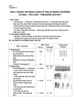 Giáo án thể dục lớp 3 cả năm 4 
