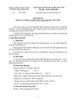 KẾ HOẠCH KIỂM TRA NỘI BỘ NHÀ TRƯỜNG