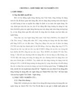 Nghiên cứu các nhân tố tác động đến tăng trưởng tín dụng đến các ngân hàng tại Thành Phố Cần Thơ