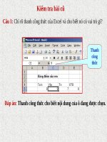 Bài giảng điện tử Bài 3 Thực hiện tính toán trên trang tin Tin học 7