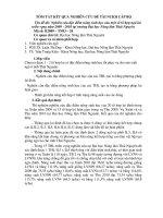 Nghiên cứu đặc điểm nông sinh học của một số tổ hợp ngô lai triển vọng năm 2009   2010 tại trường đại học nông lâm thái nguyên 