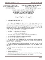 BÁO cáo GIÁM sát, ĐÁNH GIÁ dự án đầu tư 