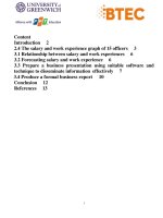 Business Making Decision  Assignment 2  BTEC  Nguyen Huu Phong  2017