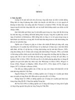 Nghiên cứu năng suất lượng rơi và khả năng hoàn trả chất dinh dưỡng cho đất của rừng thứ sinh phục hồi tự nhiên tại trạm đa dạng sinh học mê linh 