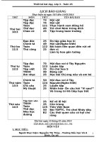 Thiết kế bài dạy lớp 3 tuần 25 