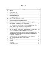 Một số kinh nghiệm giáo dục trẻ 5   6 tuổi bảo vệ môi trường 