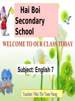 Unit 06. The First University in Viet Nam. Lesson 6. Skills 2