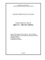CÔNG NGHỆ KỸ THUẬT ĐIỆN TỬ - TRUYỀN THÔNG