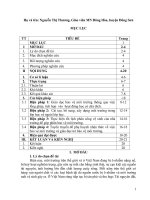 skkn một số biện pháp lồng ghép hiệu quả chuyên đề giáo dục bảo vệ môi trường vào hoạt động học cho trẻ 4 5 tuổi ở trường mầm non đông hòa, huyện đông sơn, tỉnh thanh hóa 