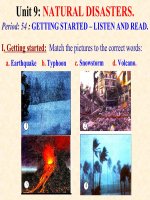 Unit 09. Festivals Around the World. Lesson 1. Getting started