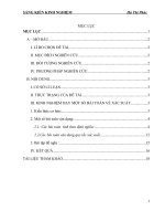 Kinh nghiệm dạy một số bài toán về xác suất nhằm tạo hứng thú học tập và phát triển tư duy cho học sinh trường THPT quảng xương 4 