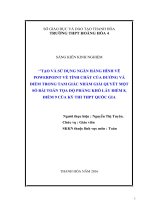 Tạo và sử dụng ngân hàng hình vẽ powerpoint về tính chất của đường và điểm trong tam giác nhằm giải quyết một số bài toán tọa độ phẳng khó lấy điểm 8, điểm 9 của kỳ thi THPT quốc gia 