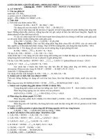 BAI TAP CHUONG AMINAMINOAXIT RAT HAY