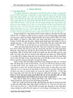 skkn một số giải pháp xây dựng công đoàn cơ sở vững mạnh tại công đoàn trường THPT hoàng lệ kha 