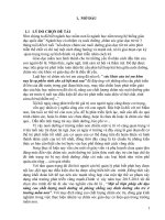 skkn một số biện pháp chỉ đạo nâng cao chất lượng nuôi dưỡng và phòng chống suy dinh dưỡng cho trẻ ở trường MN 