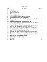 Một số biện pháp nâng cao chất lượng giáo dục phát triển vận động cho trẻ mẫu giáo 5 6 tuổi lớp a2 trường mầm non nga liên 