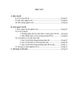 Kỹ thuật quy về một biến trong bài toán tìm giá trị lớn nhất giá trị nhỏ nhất của một biểu thức 