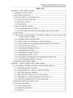 Phương án phòng chống lũ lụt hạ du hồ chứa nước ea rớt