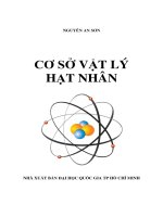 Giáo trình Cơ sở Vật lý hạt nhân