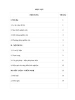 Một số kinh nghiệm chỉ đạo nâng cao chất lượng nuôi dưỡng và vệ sinh an toàn thực phẩm trong trường mầm non 