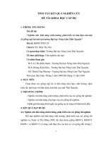 Nghiên cứu khả năng sinh trưởng, phát triển và chịu hạn của một số giống ngô lai mới tại trường đại học nông lâm thái nguyên 