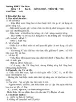 Bài 2 Hàng hóa – tiền tệ - thị trường