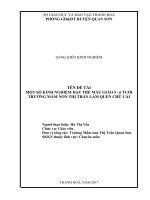 Một số kinh nghiệm cho trẻ mẫu giáo 5 6 tuổi trường mầm non thị trấn quan sơn làm quen với chữ cái 
