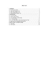 Một số biện pháp nâng cao chất lượng PTNN thông qua hoạt động nhận biết tập nói cho trẻ 24   36 tháng trong trường mầm non hưng lộc 