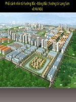 Quy hoạch KHU ĐÔ THỊ MỚI PHÍA NAM TP. BẮC GIANG, TỈNH BẮC GIANG tỷ lệ 2000 P2