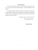 Một số biện pháp tăng cường quản lý nhà nước về đất đai trên địa bàn quận hồng bàng 