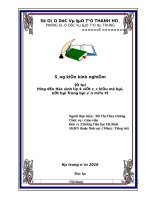 Hướng dẫn học sinh lớp 4 viết các kiểu mở bài, kết bài trong bài văn miêu tả  