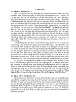 Tích hợp các hiện tượng hóa học trong thực tiễn vào bài giảng môn hóa học 9 