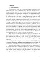 Một số biện rèn kĩ năng nói cho học sinh lớp 1a trường tiểu học vạn xuân, huyện thường xuân 