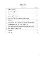 Một số kinh nghiệm giúp học sinh lớp 3a trường tiểu học xuân dương, thường xuân thực hiện tốt giải toán có lời văn  